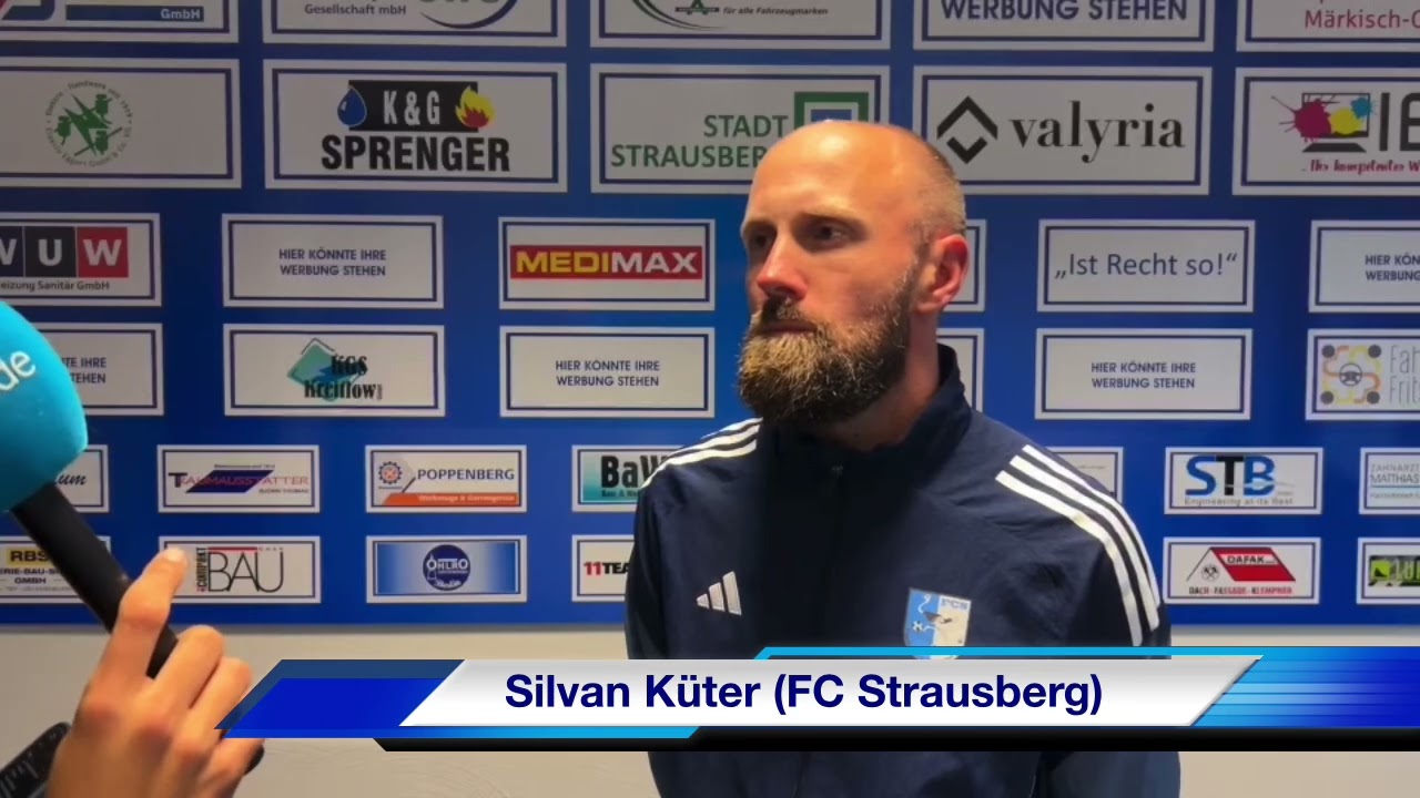 Fu&szlig;ball-Landesklasse Nord, Saison 2025/26: FC Strausberg, Trainer und Spieler im Video-Interview