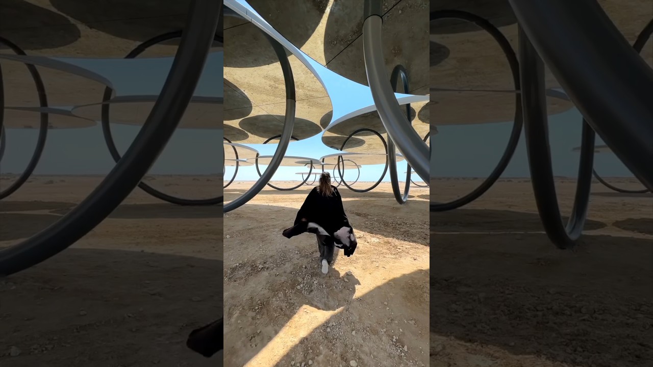 Places On 🇧🇭Qatar🇧🇭 That Don't Feel Real |  #travel #explore #nature #adventure #qatar #shorts