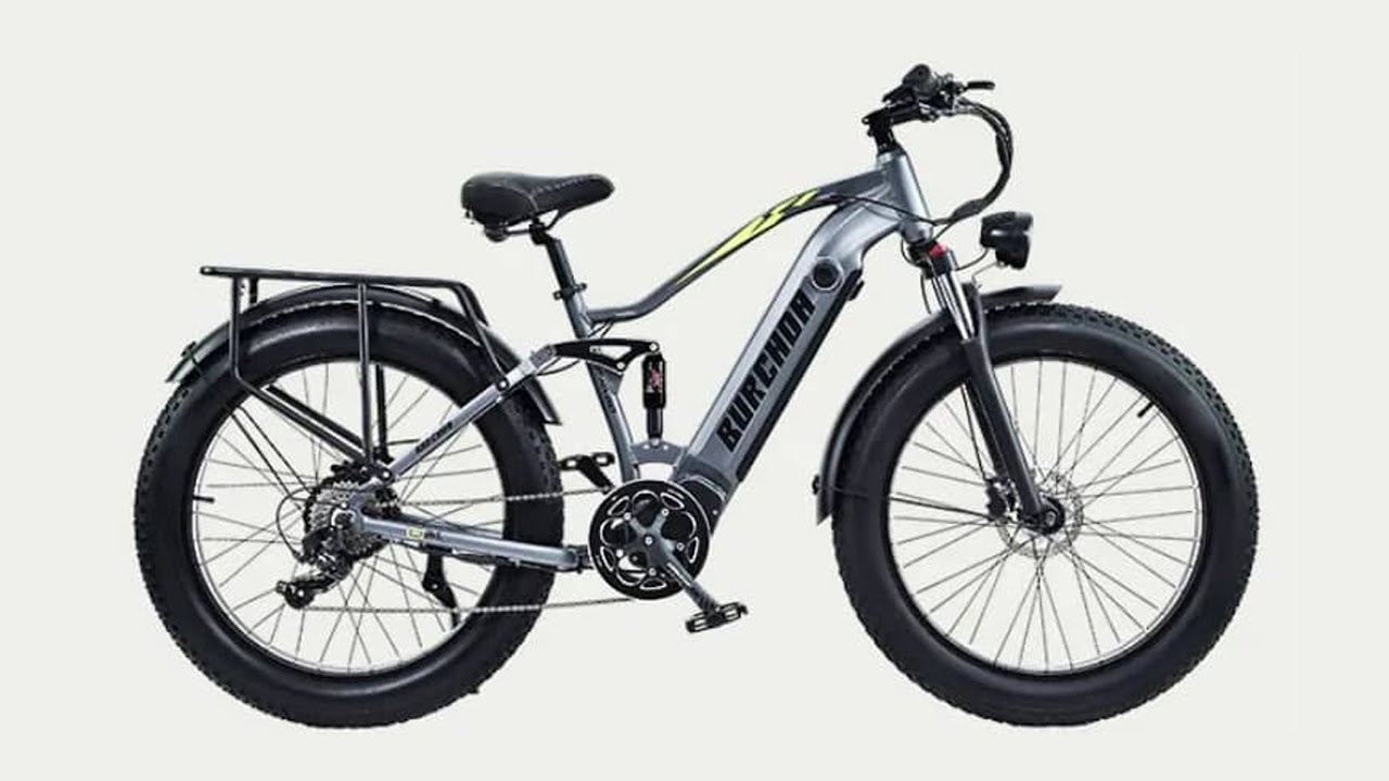 BURCHDA RX80 Electric Bike 1000W Motor 26 Inch 4.0 Fat Tire 48V 17.5AH MTB OFF-Road Electric Bicycle