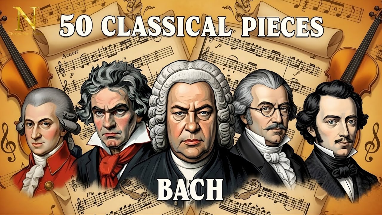 50 Classical Music Masterpieces for Relaxation & the Soul | Beethoven, Mozart, Chopin, Bach, Vivaldi