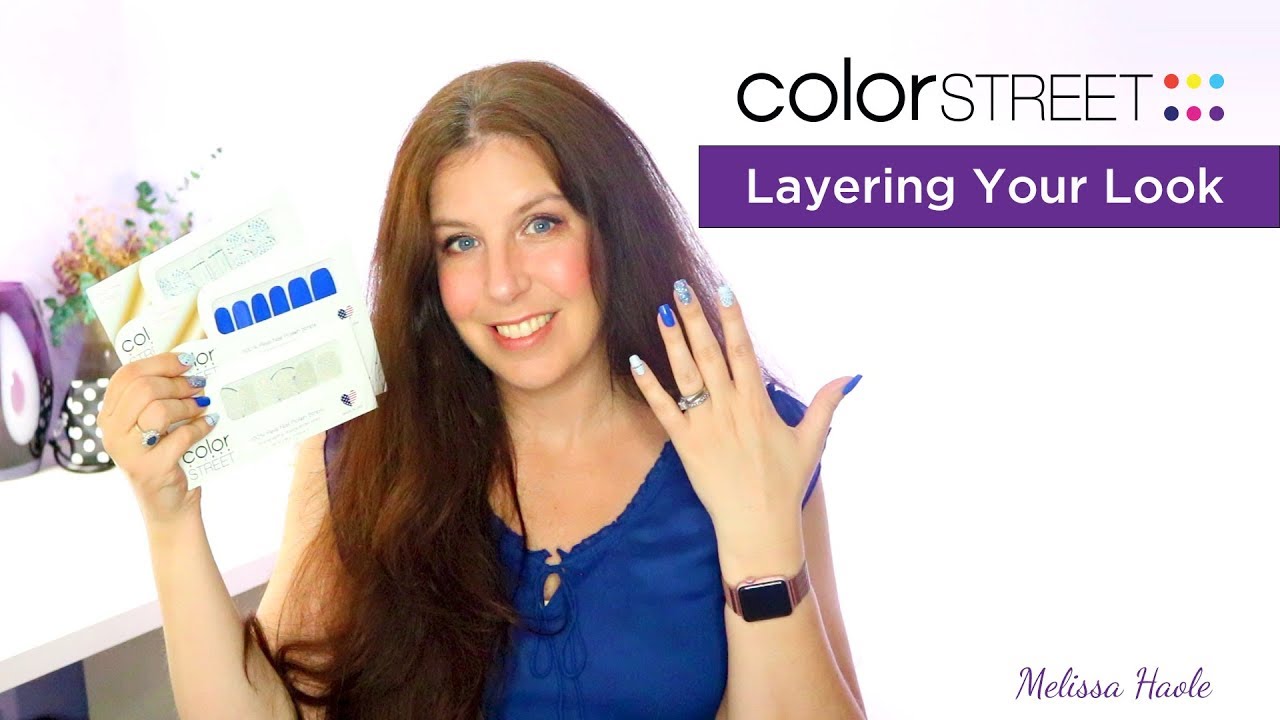 How to apply Color Street nails - We'll amp up your solids look w/ nail polish designs and glitters.