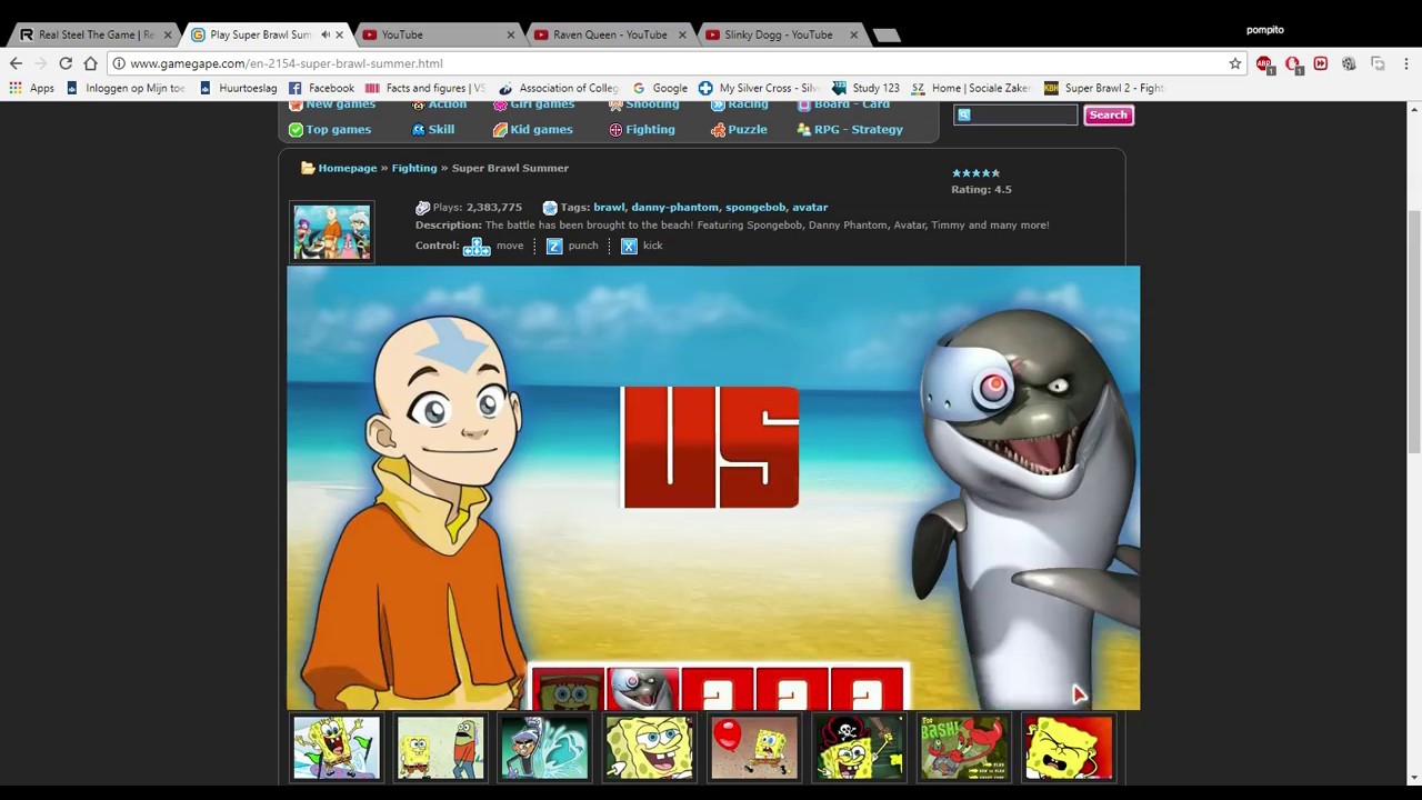 Super Brawl Summer: Tournament with Aang