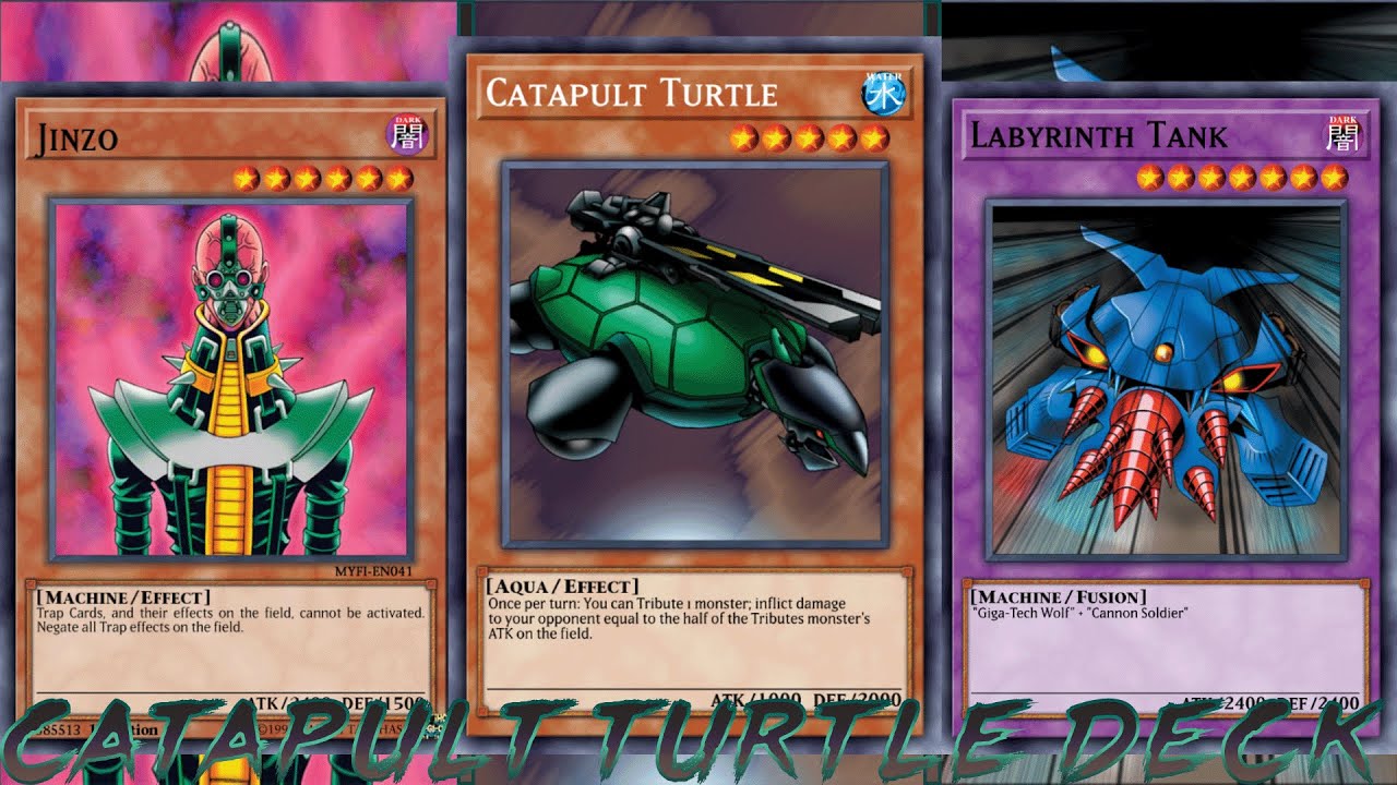 Yu Gi Oh! Power Of Chaos JOEY THE PASSION CATAPULT TURTLE DECK