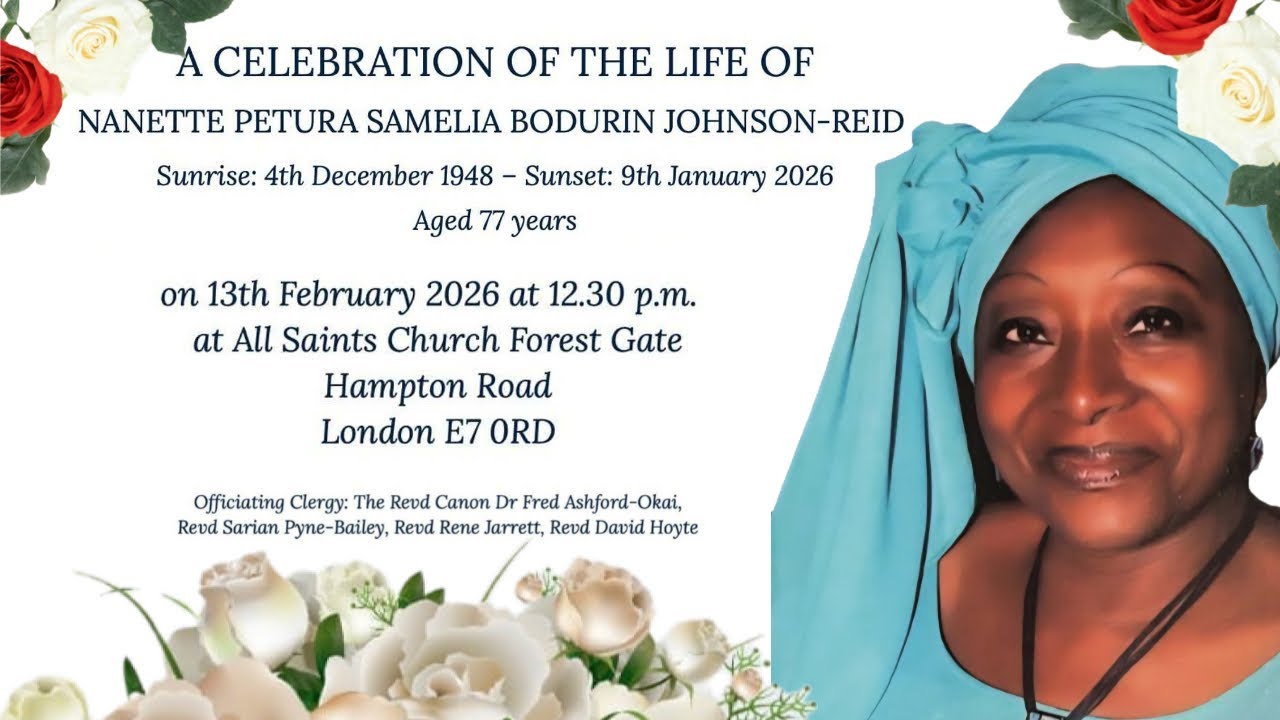 Nanette Peter Samelia Bodurin Johnson-Reid Celebration of Life