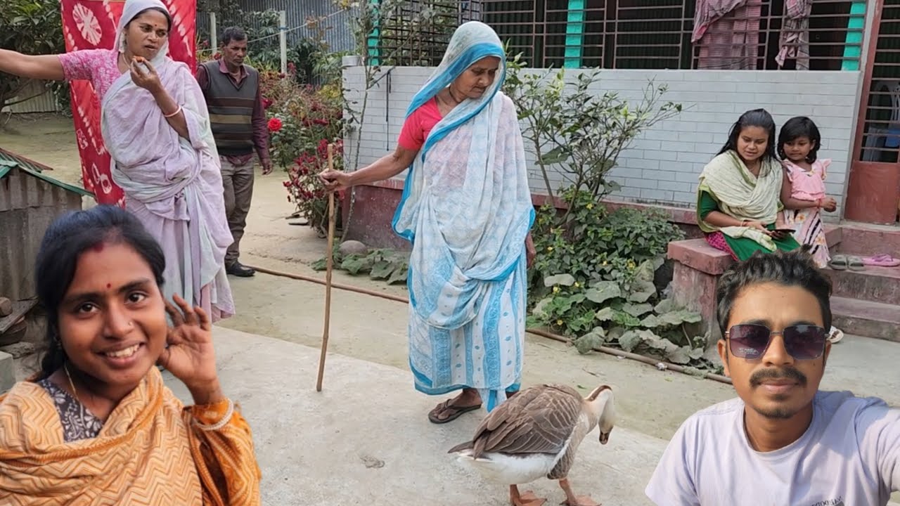 শেষমেষ অনেক দিন পর দিদিকে বাড়িতে নিয়েই আসলাম । Bangladeshi Simple Village Vlog | Daly Village Vlog |