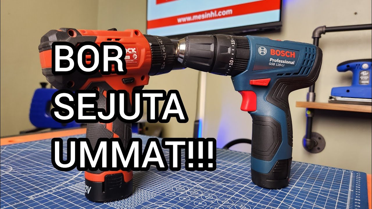 paling banyak laku!!! || cordless impact drill Bosch GSB120Li