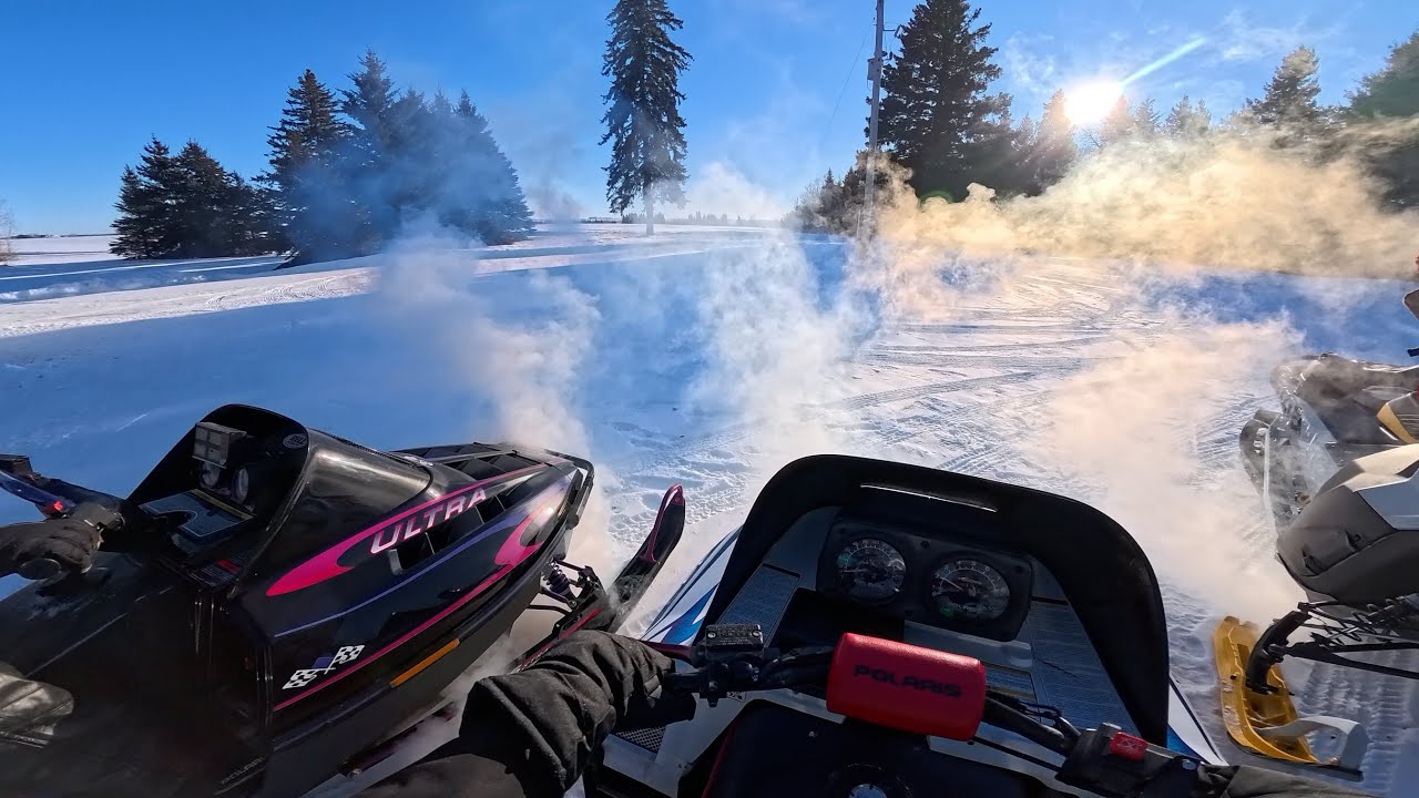 Polaris XC and Ultra Riding In -40