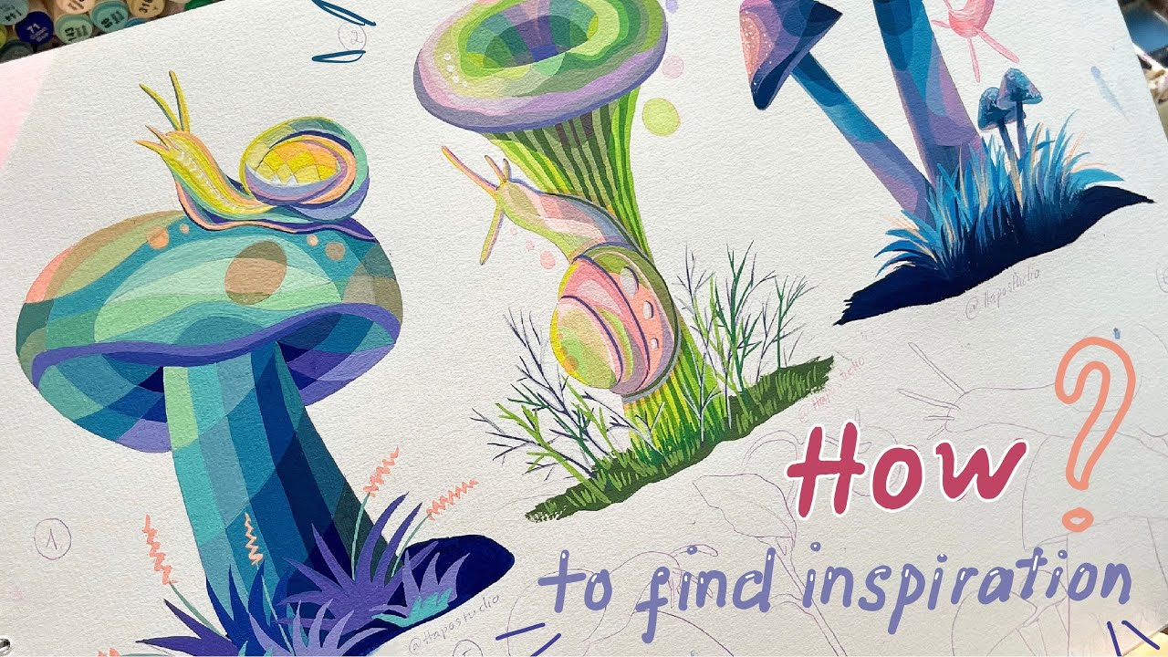 How to find inspiration and create a mood board?