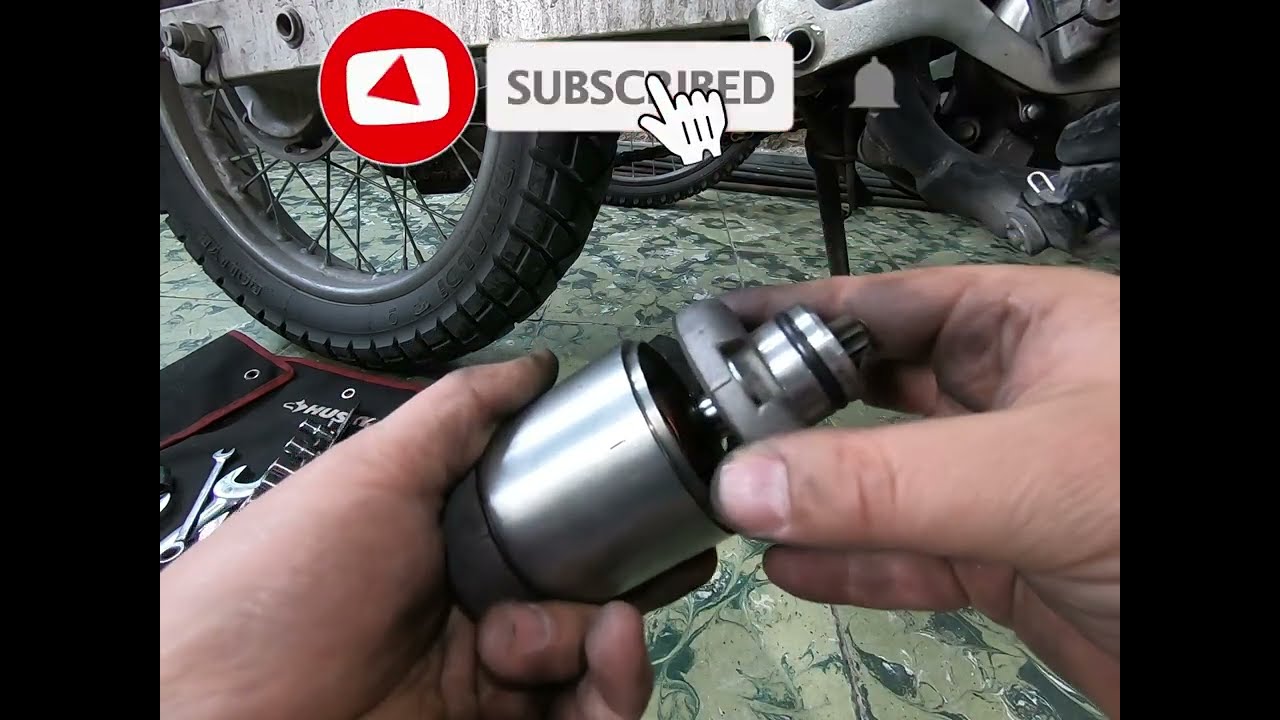 como cambiar carbones a la marcha de moto honda xr 150