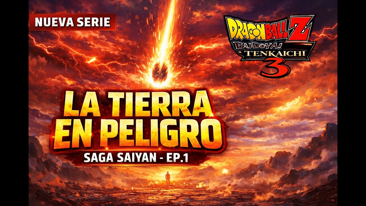Dragon Ball Budokai Tenkaichi 3 | NUEVA SERIE - La Tierra en Peligro (Saga Saiyan #1)