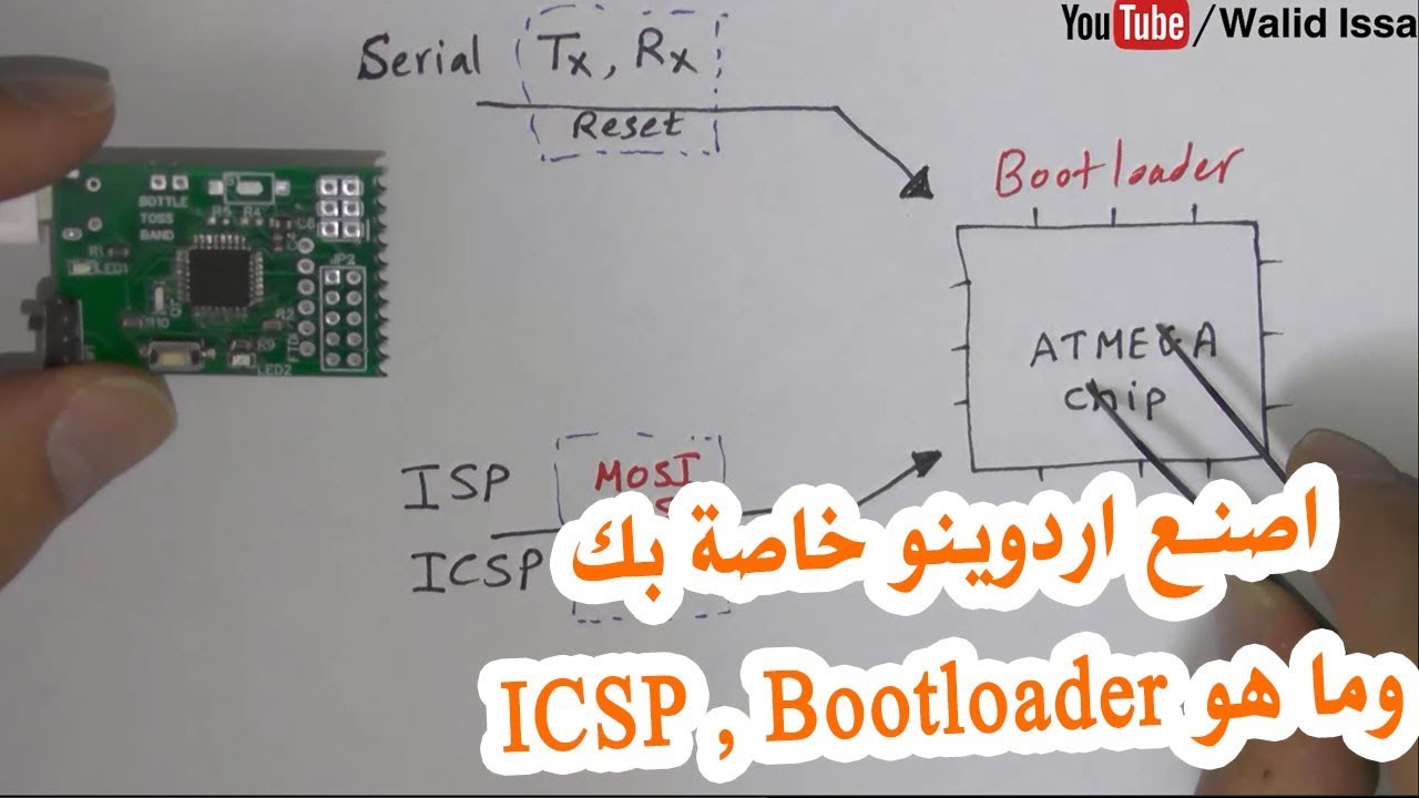 في المختبر :: 54- اصنع اردوينو خاصة بك وبرمجها بتقنيات الـ (ICSP and Bootloader)