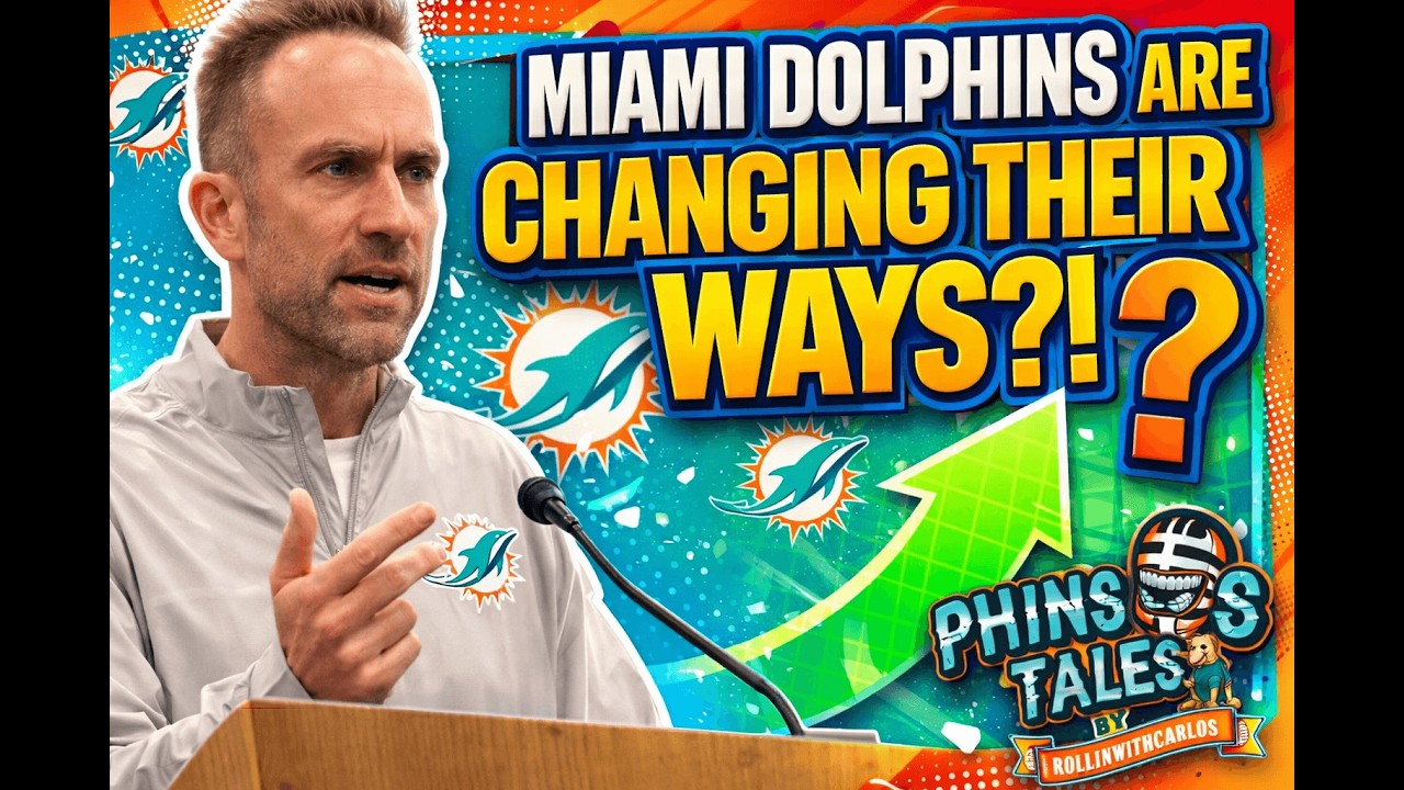 Miami Dolphins are changing their ways?!