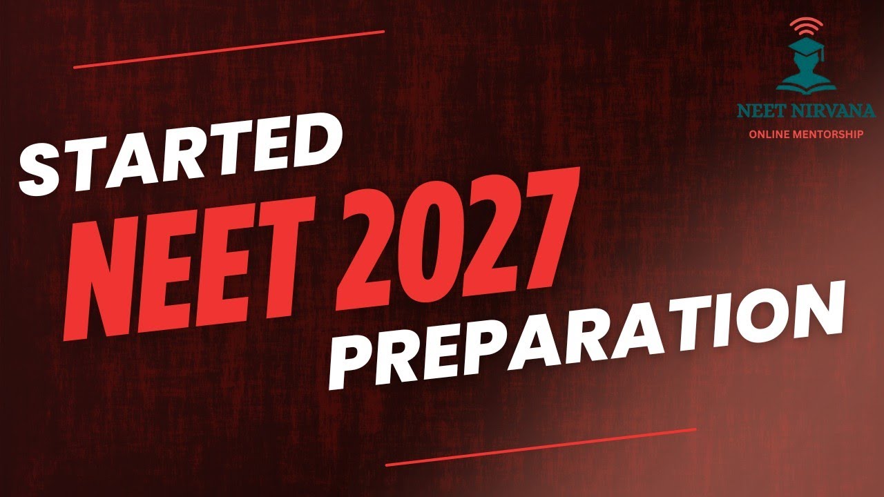 Started NEET 2027 Preparation?? | NEET NIRVANA MENTORSHIP | #neet #neet2027 #neet2027preparation 