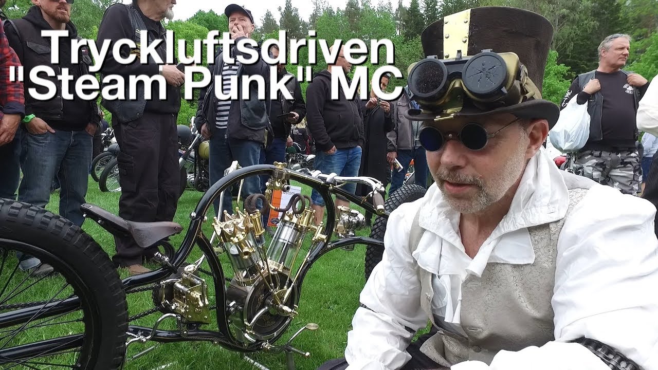 Luftdriven MC på Custom Bike Show