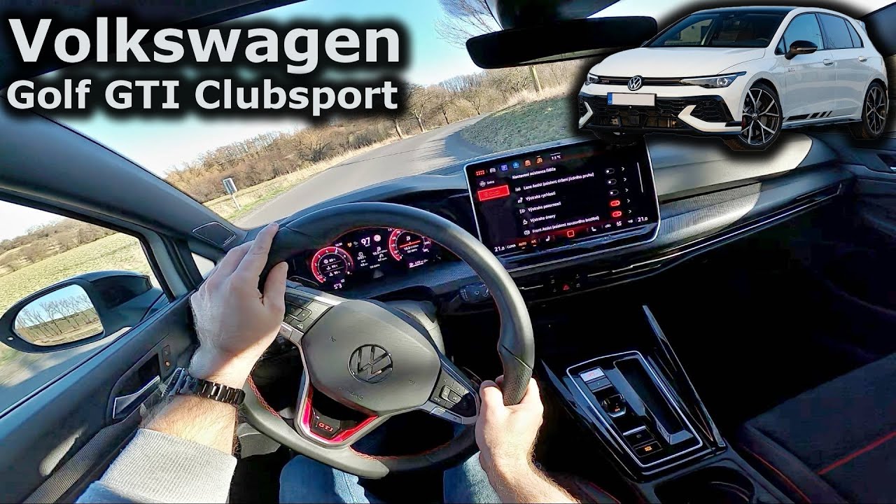 2025 Volkswagen Golf GTI Clubsport | POV driving