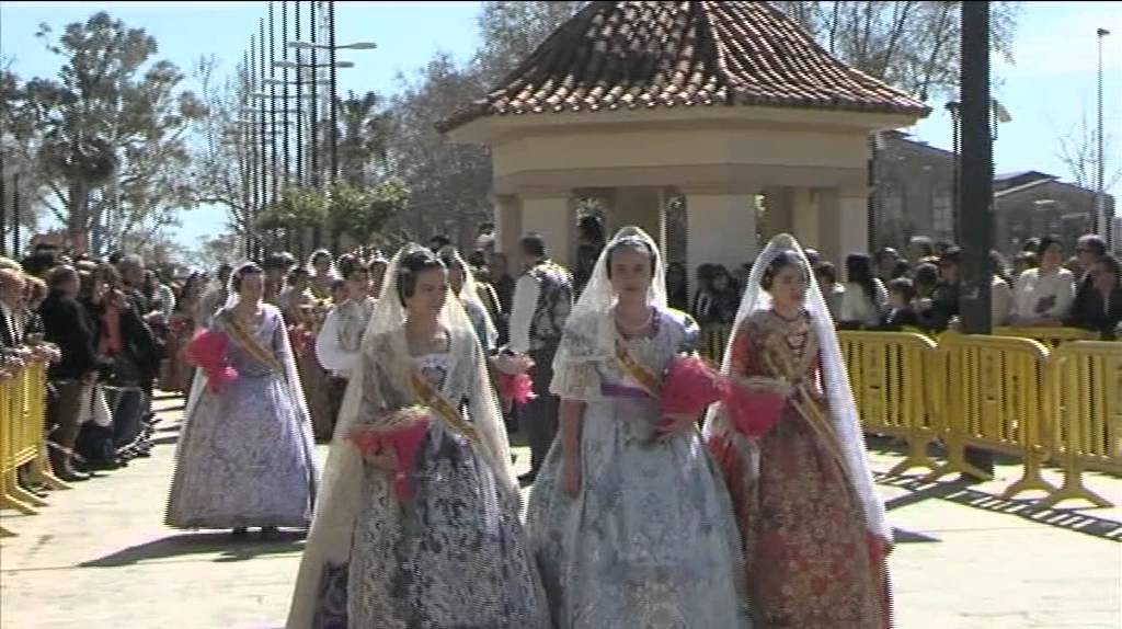 Ofrenda Fallera Puerto Sagunto 2013