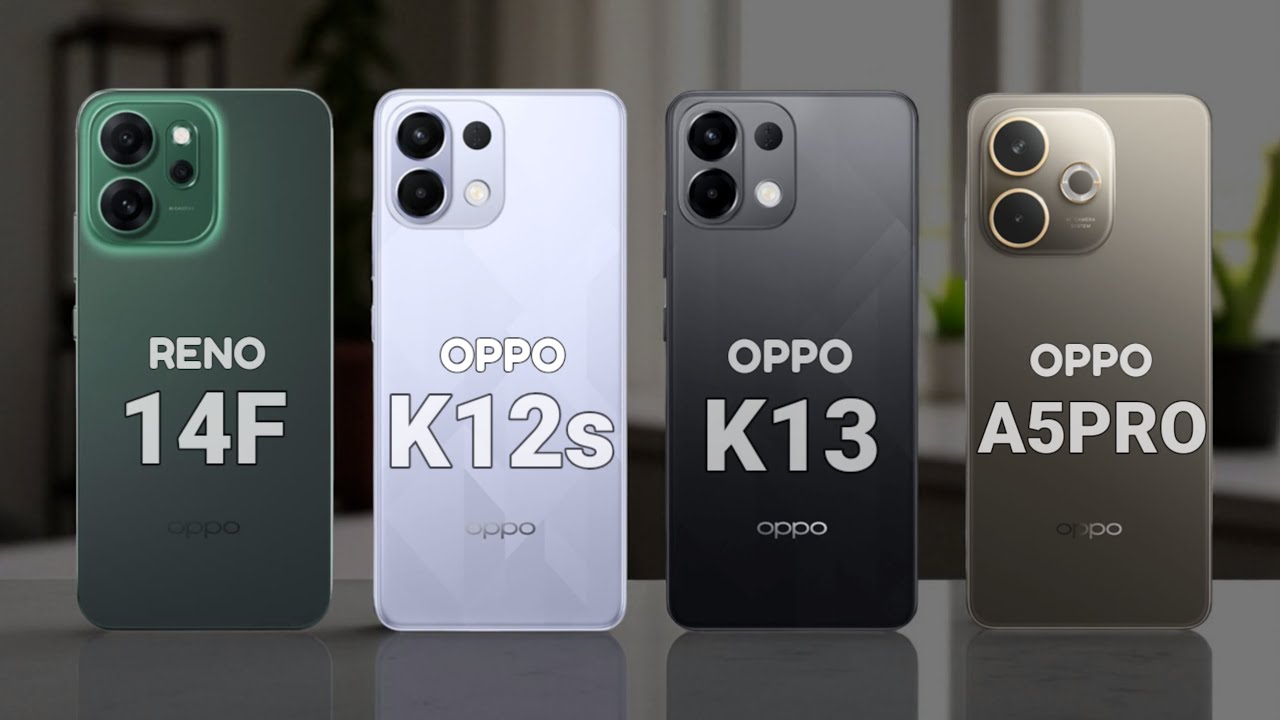 OPPO Reno 14F vs K12s vs K13 vs A5 Pro | Best Budget OPPO Phone 2025?