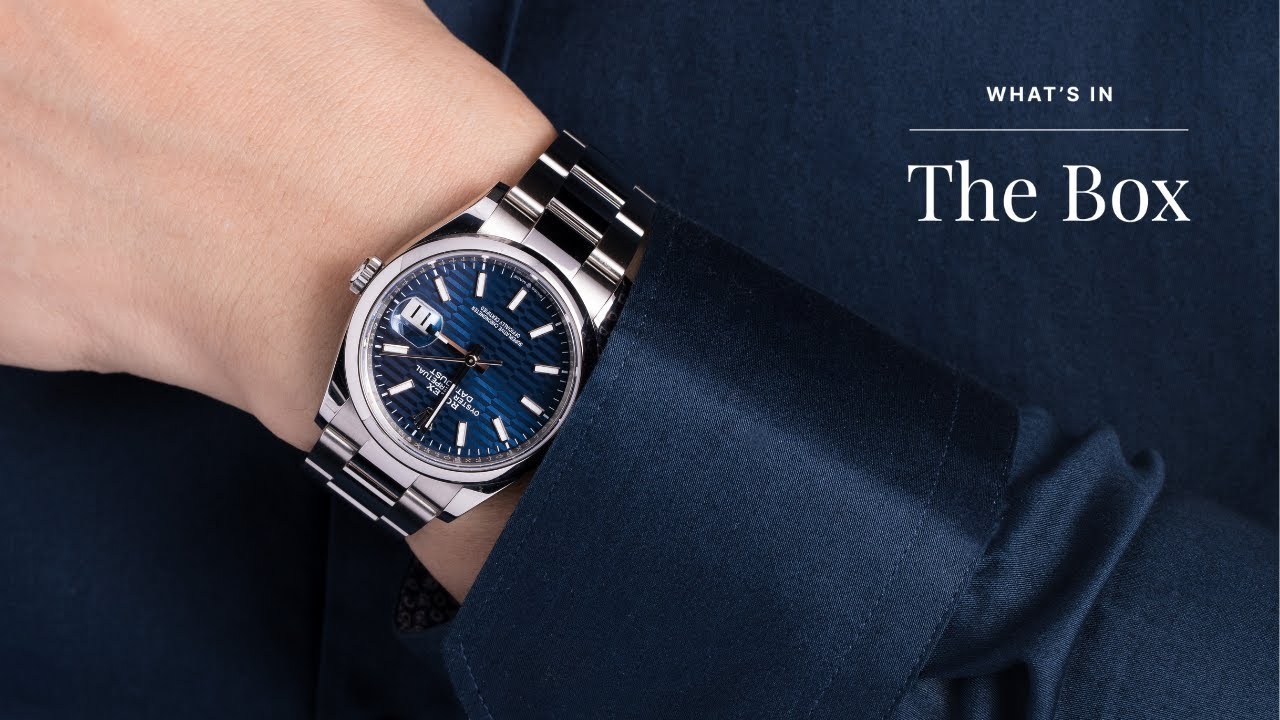 Снятые с производства часы Rolex Datejust: распаковка | Что в коробке? Выпуск 17