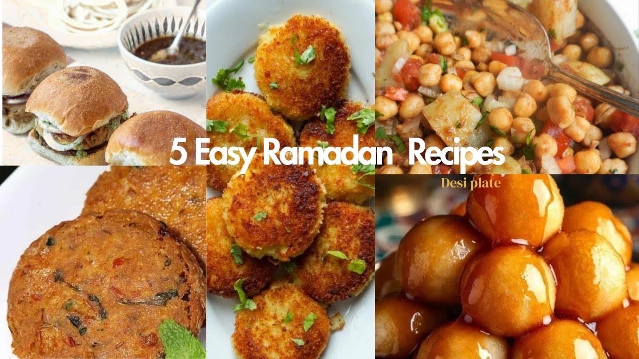 Ramadan 5 Easy Recipes | Shami kabab | Alo cutlet | Bun kabab | Desiplate #food #pakistan #vlog 