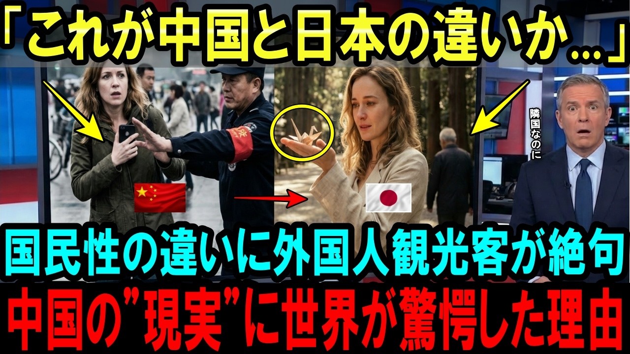 【海外の反応】「なんでこんなに違う？」中国へ行ったあと日本へ訪れた外国人が驚愕した理由