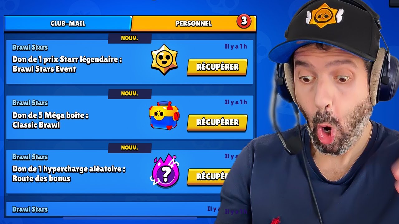 NE RATES PAS ces NOUVELLES RECOMPENSES GRATUITES 🎁🫶 ( Merci Brawl Stars 🙏)