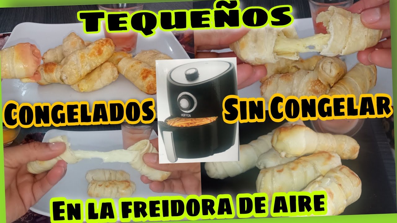 ✅TEQUEÑOS en Freidora de aire | Tequeños Congelados y Sin Congelar en Airfryer (menos calorías -fat)