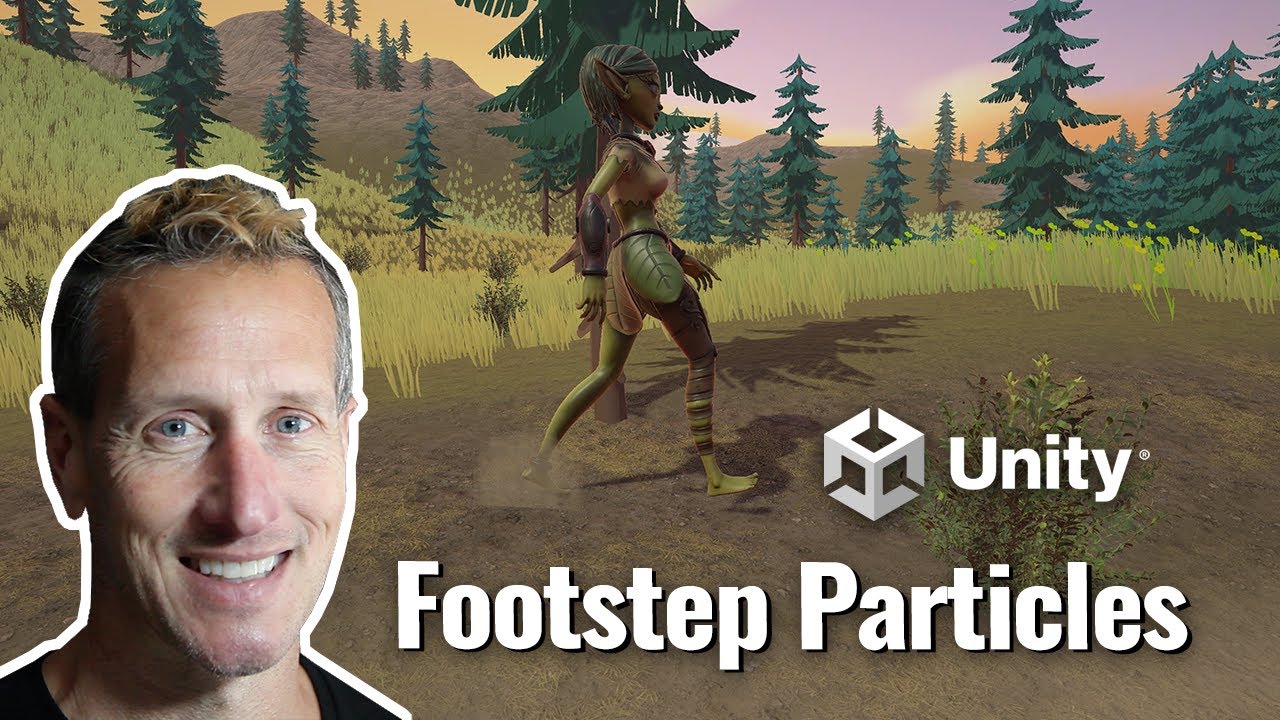 Unity Playmaker — добавление системы частиц от третьего лица к ходьбе