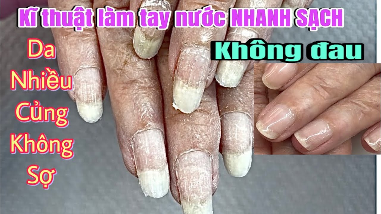 Hướng dẫn cách cắt Da tay”Manicure-Tay Nước cho người mới Ngọc nghề @Vân Florida USA