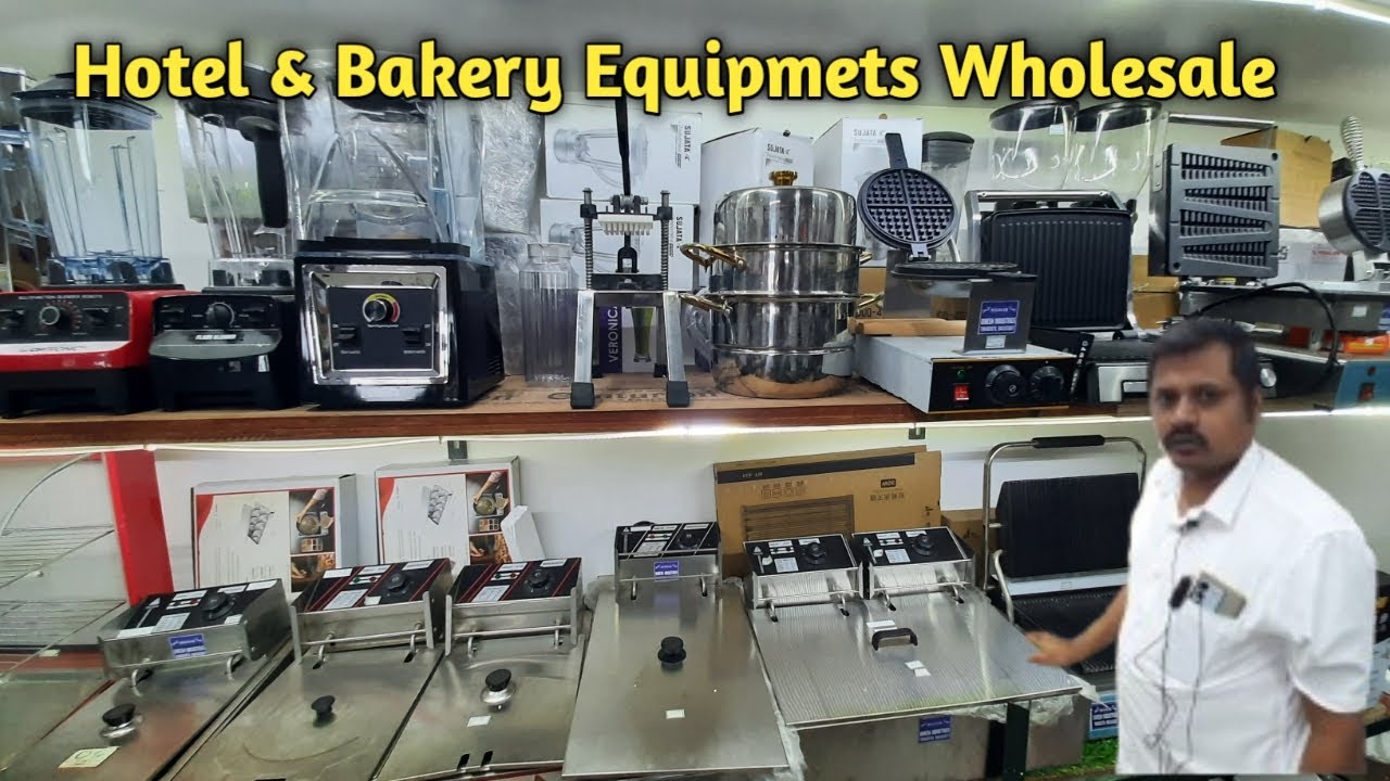 Restaurant, Bakery & Hotel New Equipments in Coimbatore / Pizza Oven & Cotton Candy machine