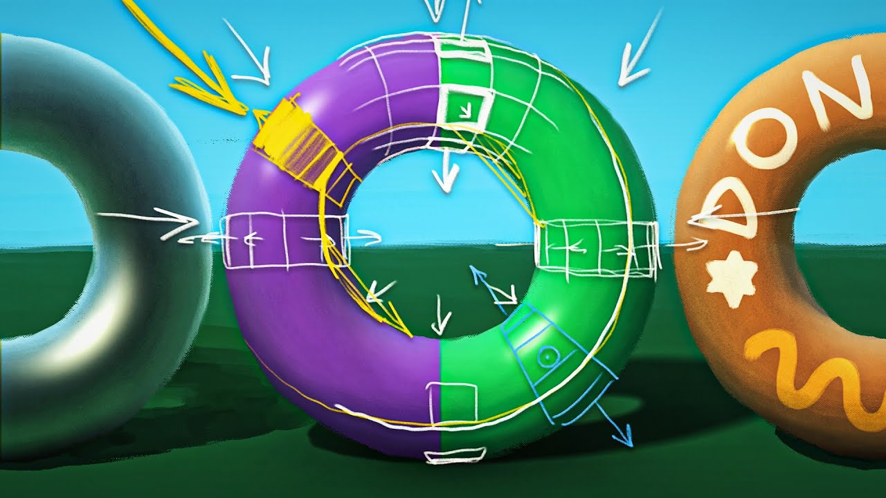 DOUGHNUT TUTORIAL - How To Draw ANY Material.