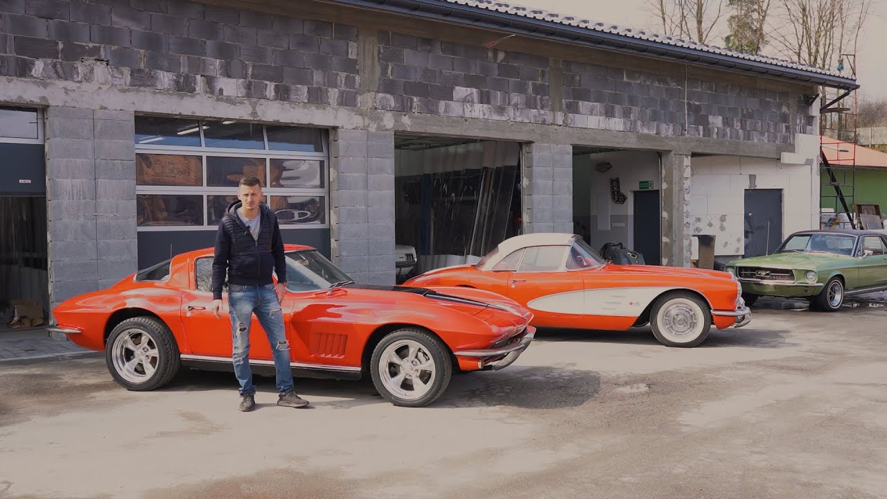 Chevrolet Corvette C1 C2 C3 Ford Mustang Fastback GT - Warsztat Auto-Classic