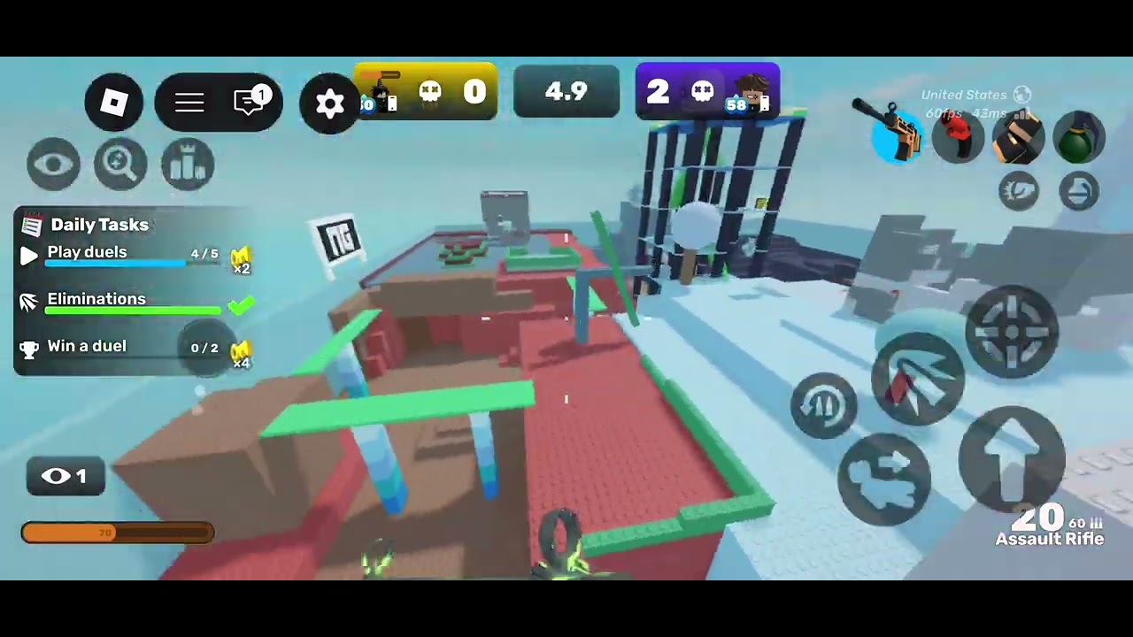 The Collab You All Have Been Waiting For: Me And @inksansrock Play RIVALS 2v2’s 