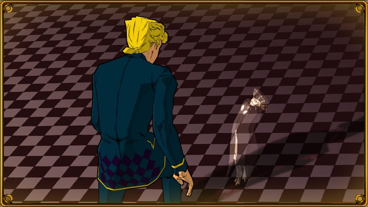 [GioGio PS2] Looking At Characters While They're Invisible
