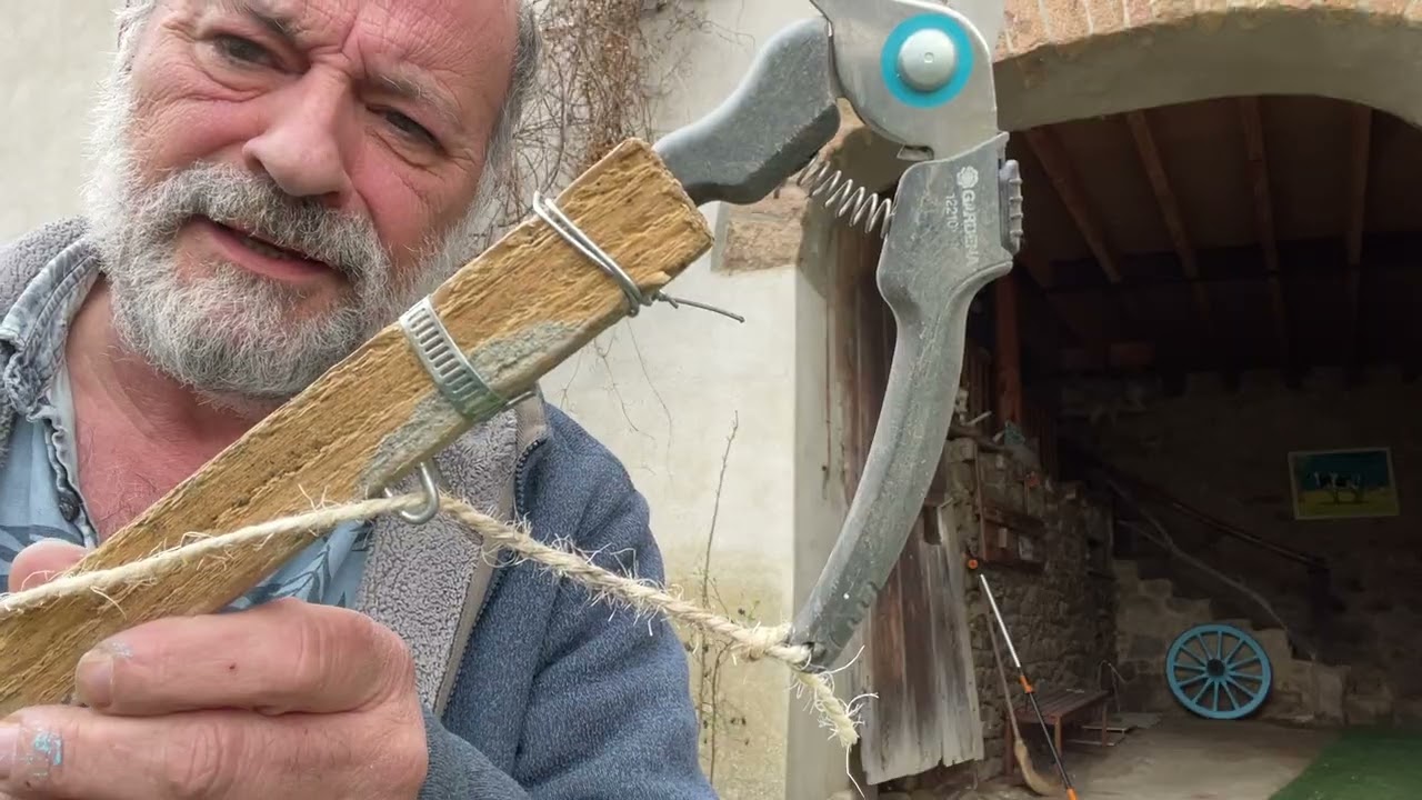 Tuto: comment fabriquer un coupe-branches à pas cher.