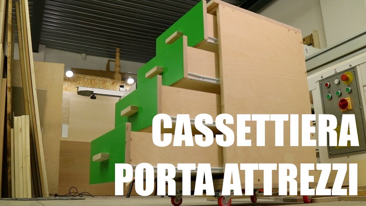 CASSETTIERA PORTA ATTREZZI - Progetto FAI DA TE - Festa del Bricolage