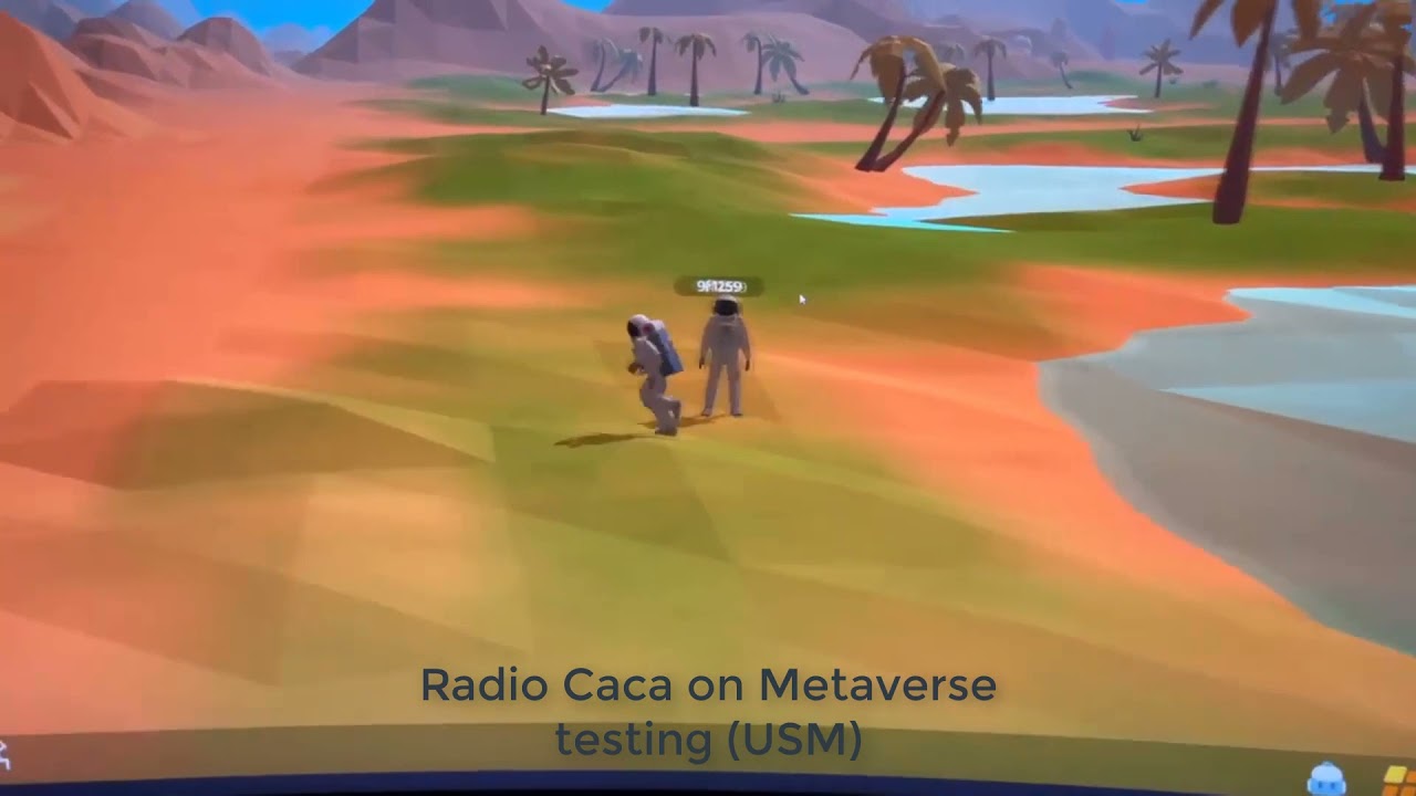 Test Radio Caca on Metaverse | USM Metaverse