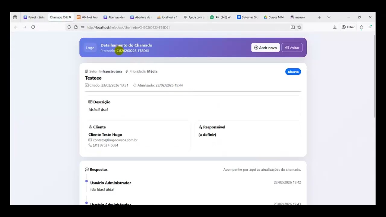 Desenvolvendo Sistemas com IA - Aula 57 - Página com detalhamento chamado - Módulo 07
