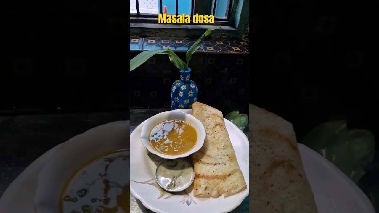 Aaloo masala dosa! South Indian breakfast! food series !