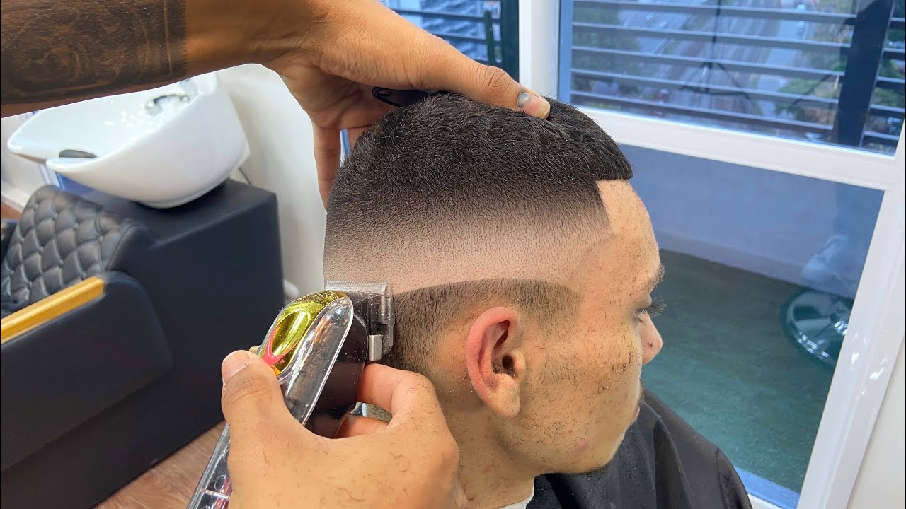 DEGRADÊ Rápido E Fácil 🚀Degradê alto passo a passo 🙅🏽‍♂️😱