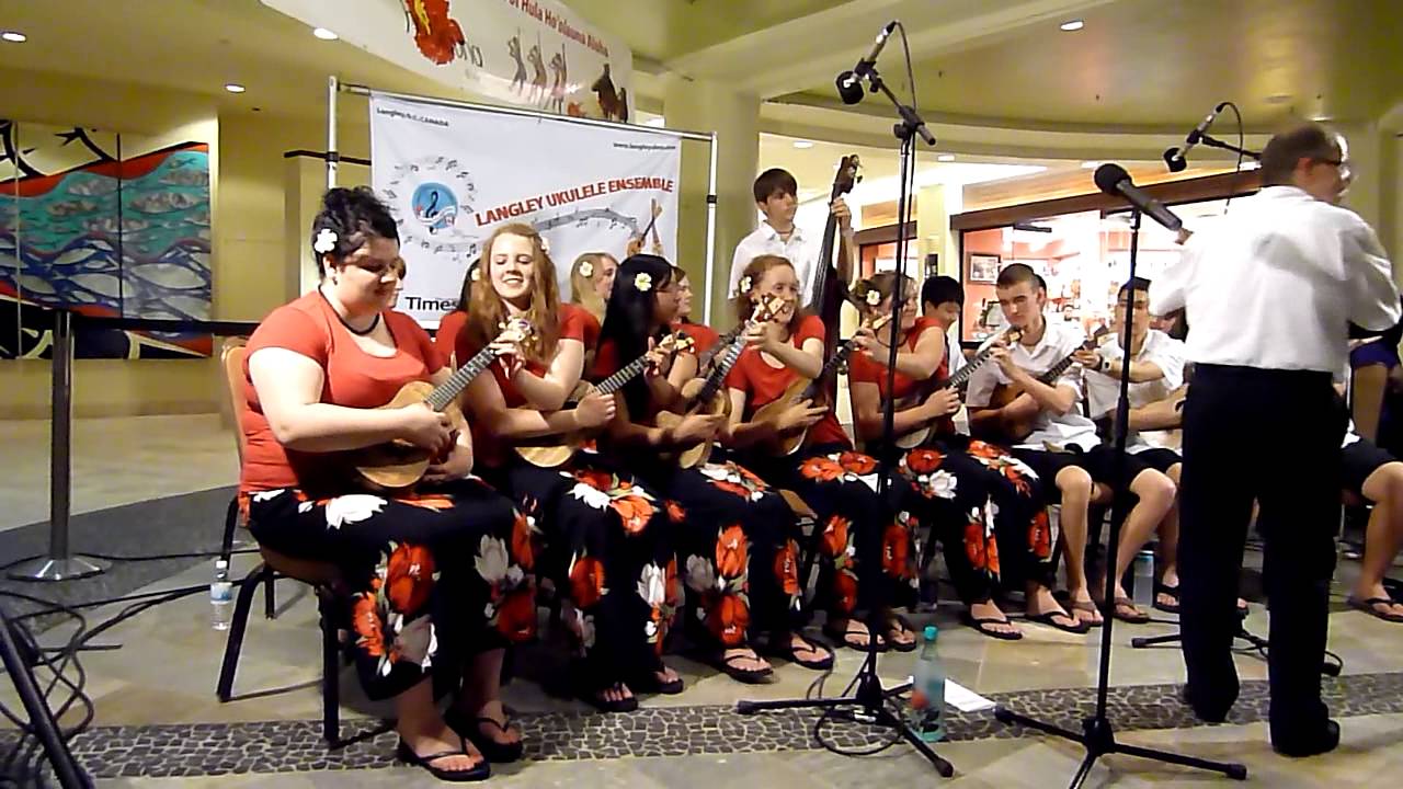 Langley Ukulele Ensemble 2012 - TICO TICO