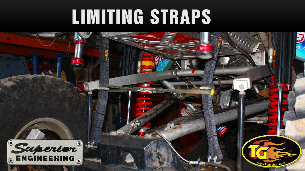 Trail-Gear Limiting Straps and Clevis Kit