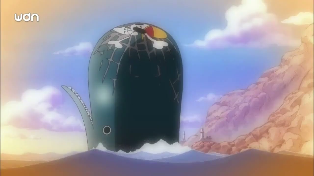 Luffy le cuenta a Brook sobre Laboon - Thriller Bark (Espa&ntilde;ol Latino)