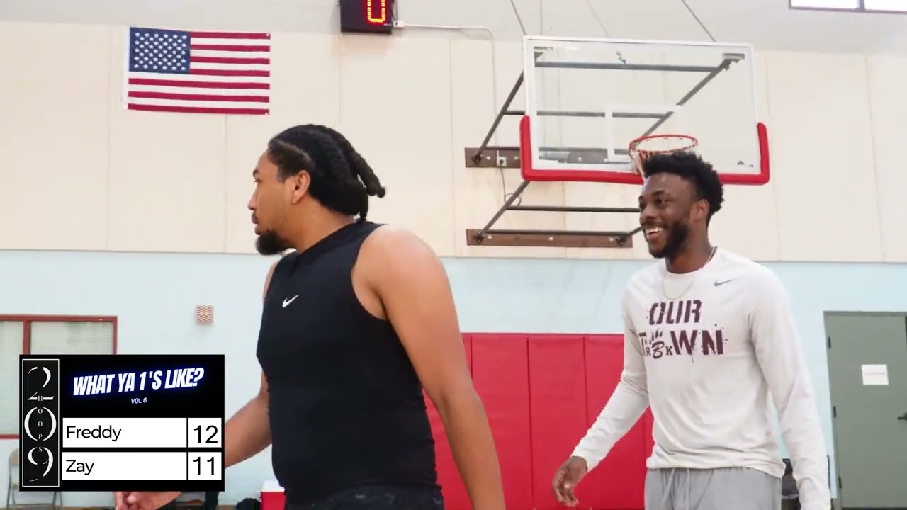 This was the closest game of the day! Downhill Zay V Freddy