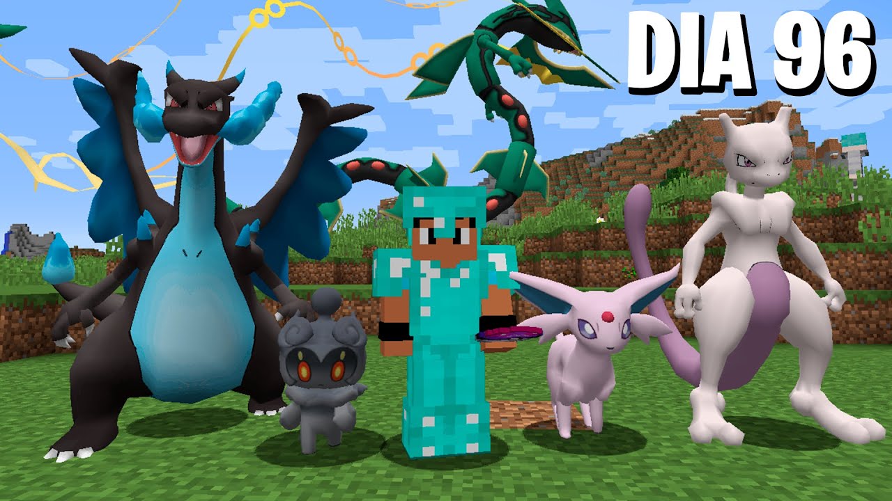 Sobrevivendo 100 Dias no Pixelmon com Youtubers o FILME