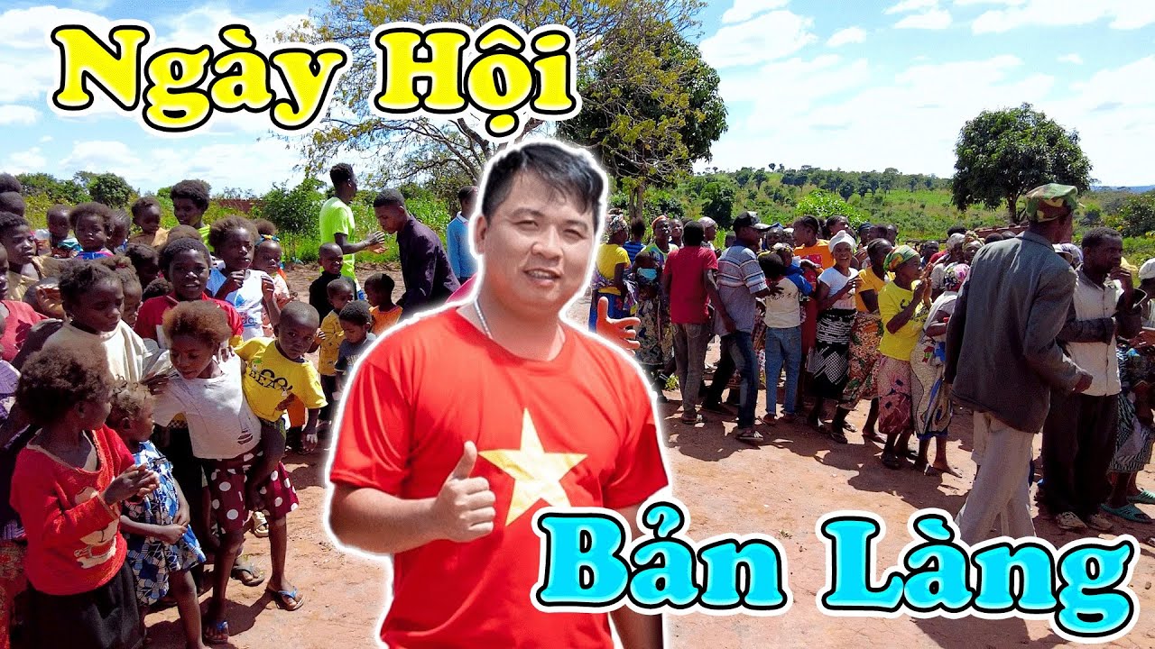 Đông Paulo || Ngày Hội Vui Nhất Tại Bản Làng Châu Phi