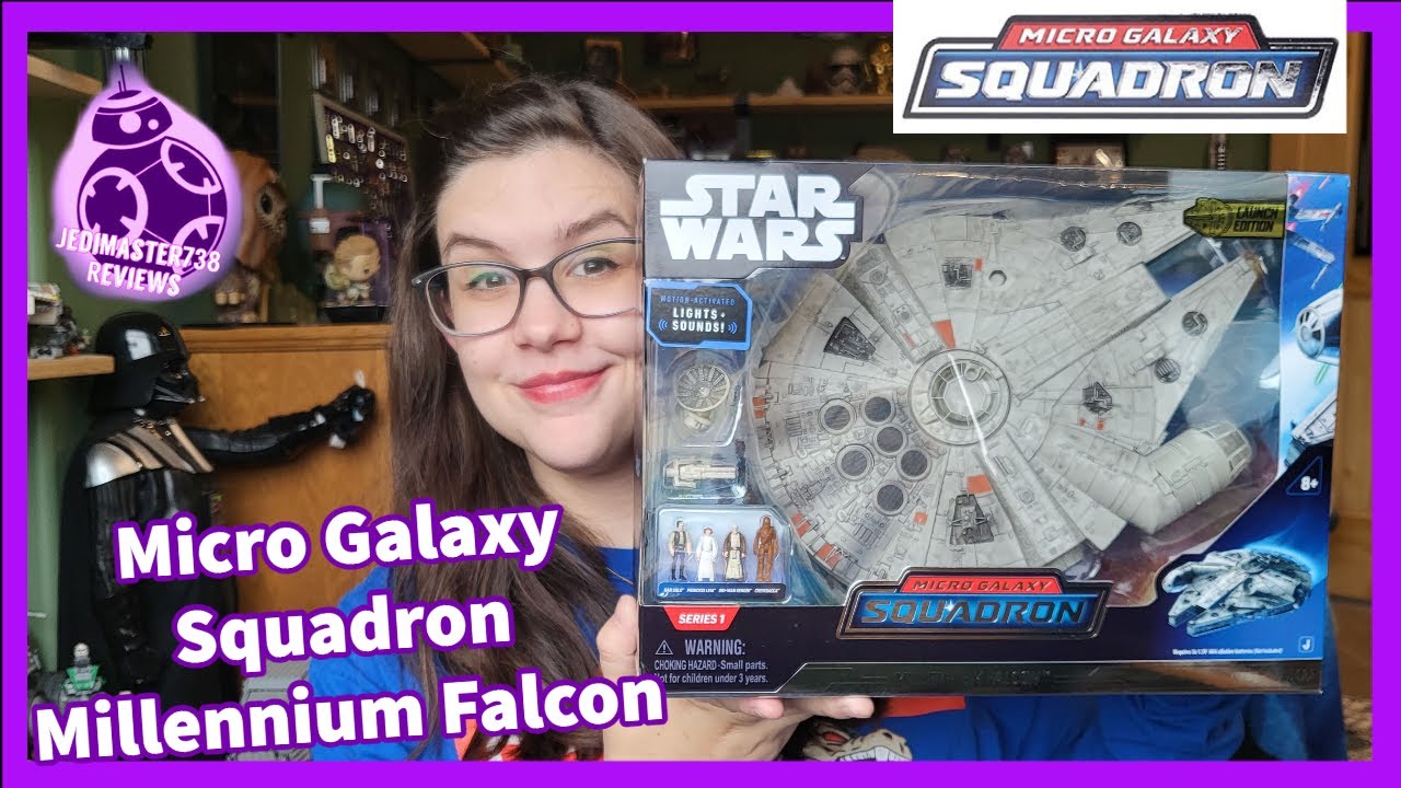 Star Wars Micro Galaxy Squadron: Millennium Falcon Review | JediMaster738