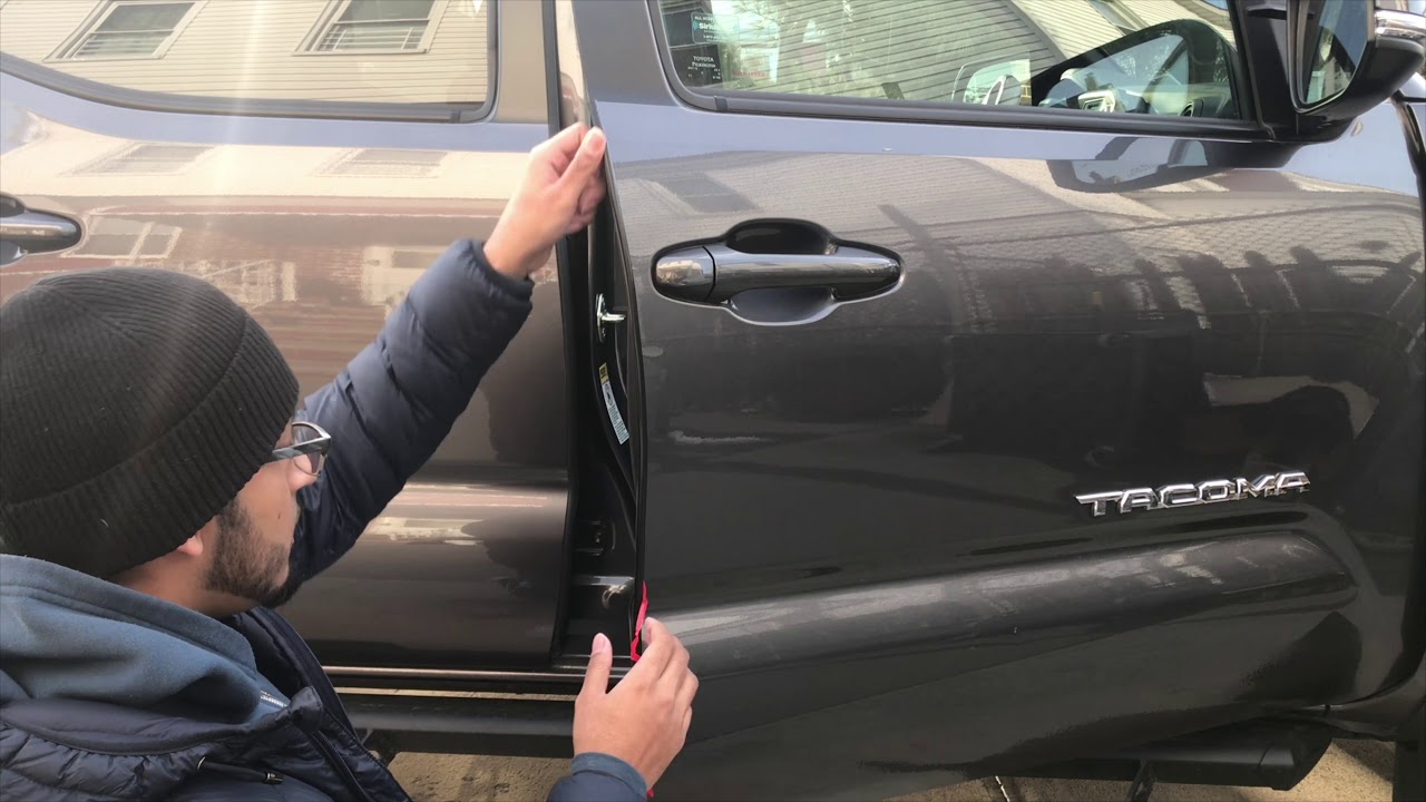 Door Edge Guard Installation