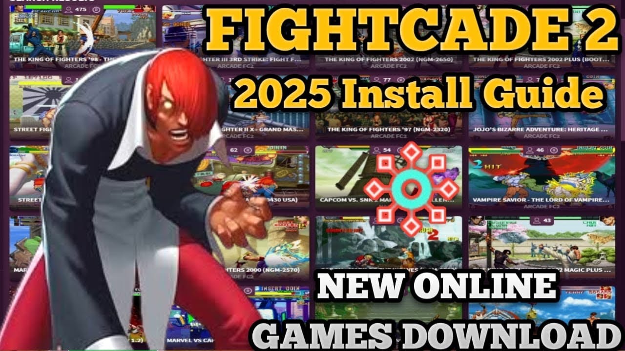 How to Download & install Fightcade 2 2025 With All Roms