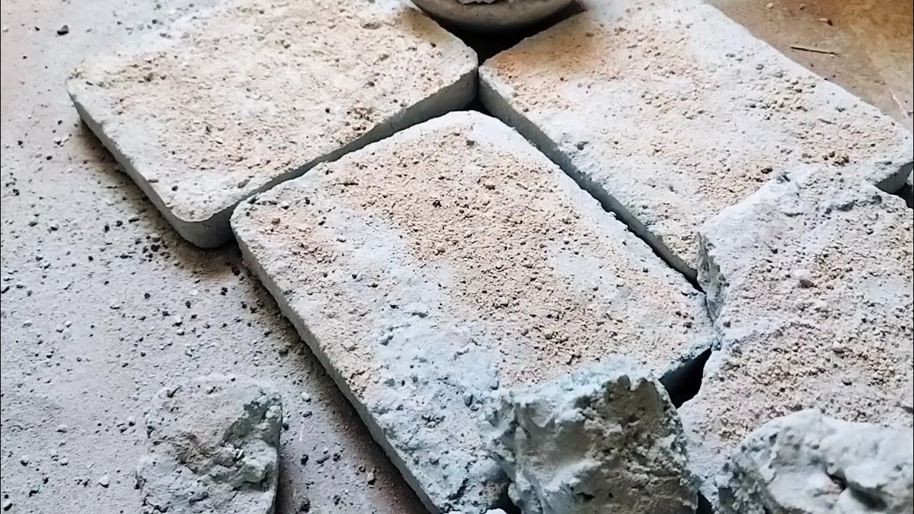 Bombastic 🔥 crispy dusty gritty pure 🩵 cement don't miss dust play / satisfying pure cement 