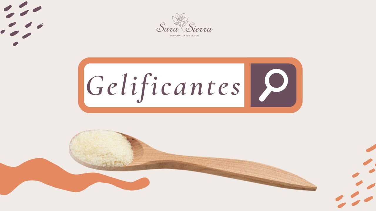 GELIFICANTES o espesantes 🌷 - INGREDIENTES esenciales en 🌸 COSMÉTICA NATURAL🌸
